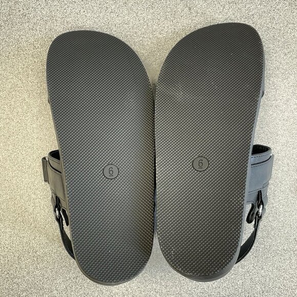 NEW  Dolce Vita Argyle Black Platform Sandals Women's Size 6 - Picture 4 of 6